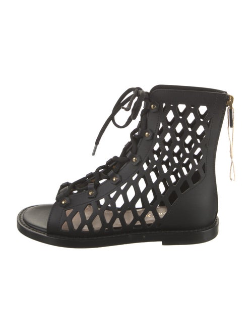 Christian Dior Leather Gladiator Sandals