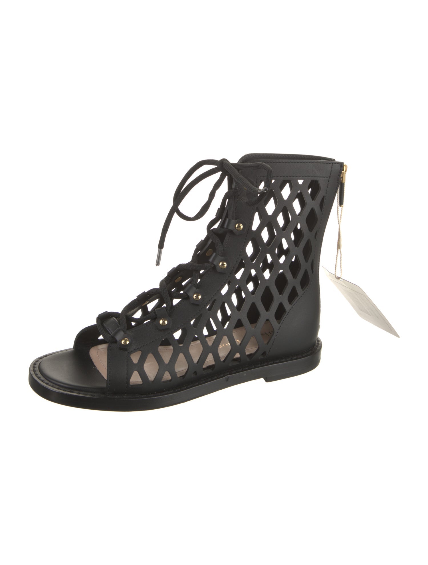 Christian Dior Leather Gladiator Sandals
