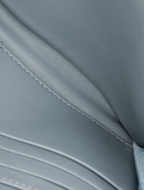 Christian Dior Leather Saddle Wallet On Chain 2022