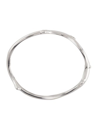 Christian Dior 18K Diamond Bois de Rose Bangle