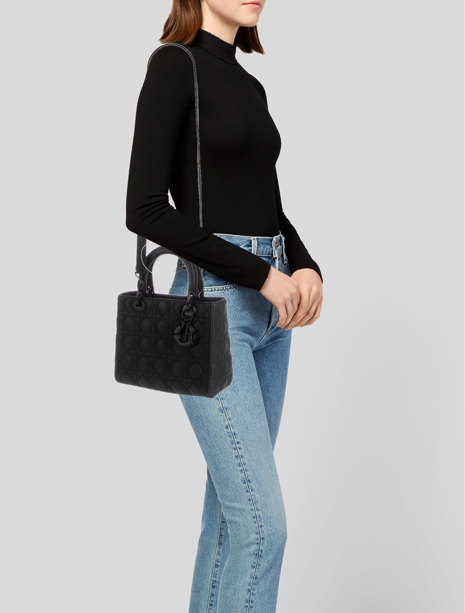 Christian Dior Cannage Lady Dior Medium 2022