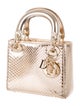 Christian Dior Mini Python Lady Dior Bag