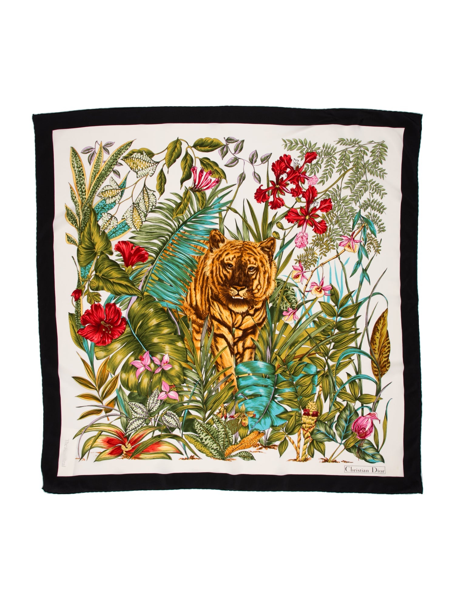 Christian Dior Silk Vintage Scarf