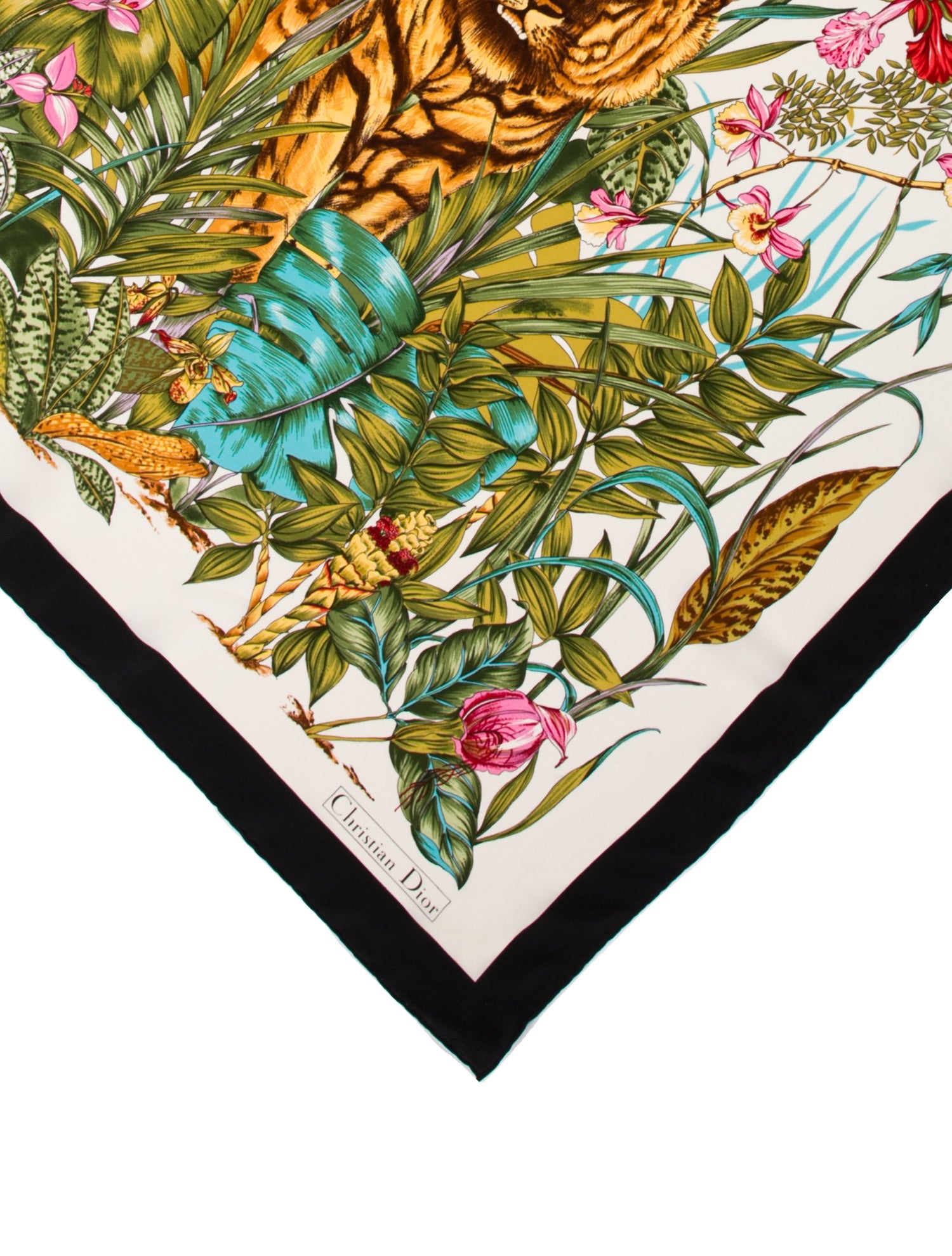 Christian Dior Silk Vintage Scarf