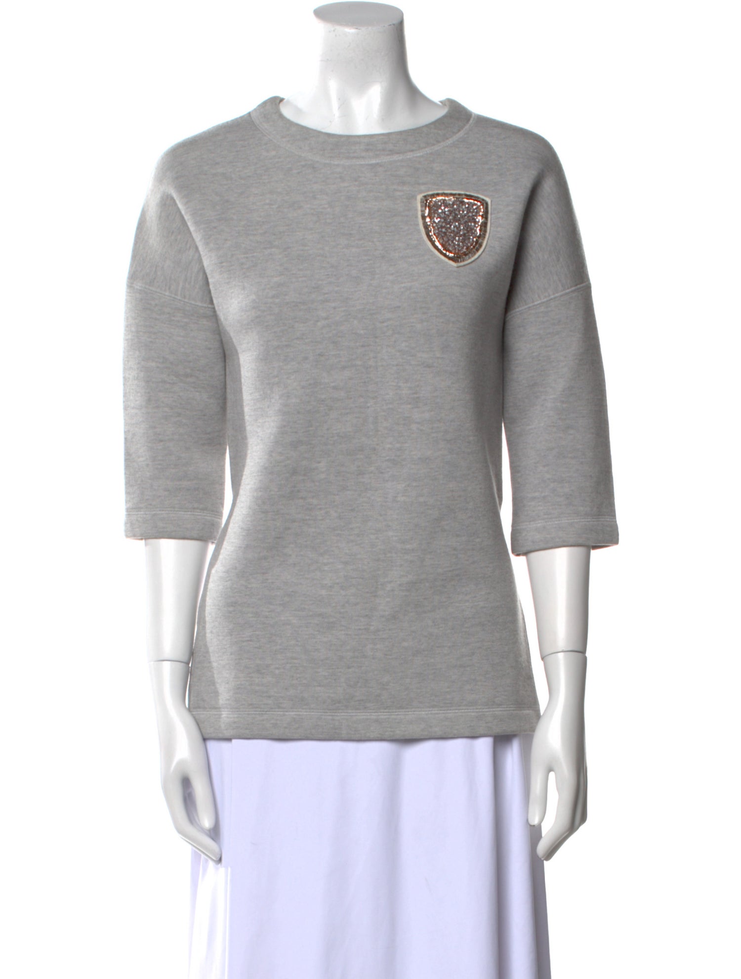 Christian Dior Virgin Wool Crew Neck Sweatshirt