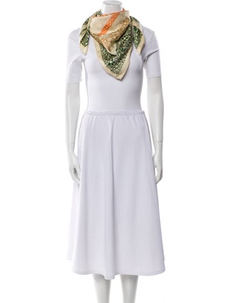 Christian Dior Silk Printed Scarf