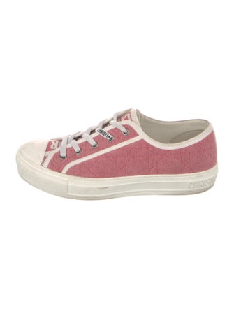 Christian Dior Walk' n' Dior Cannage Denim 'Pink' Sneakers