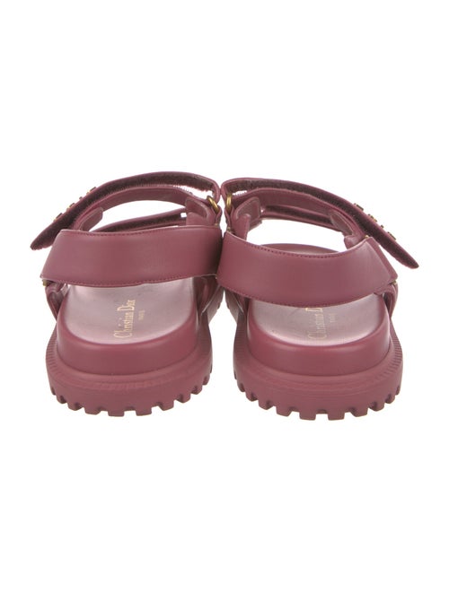 Christian Dior Leather Slingback Sandals