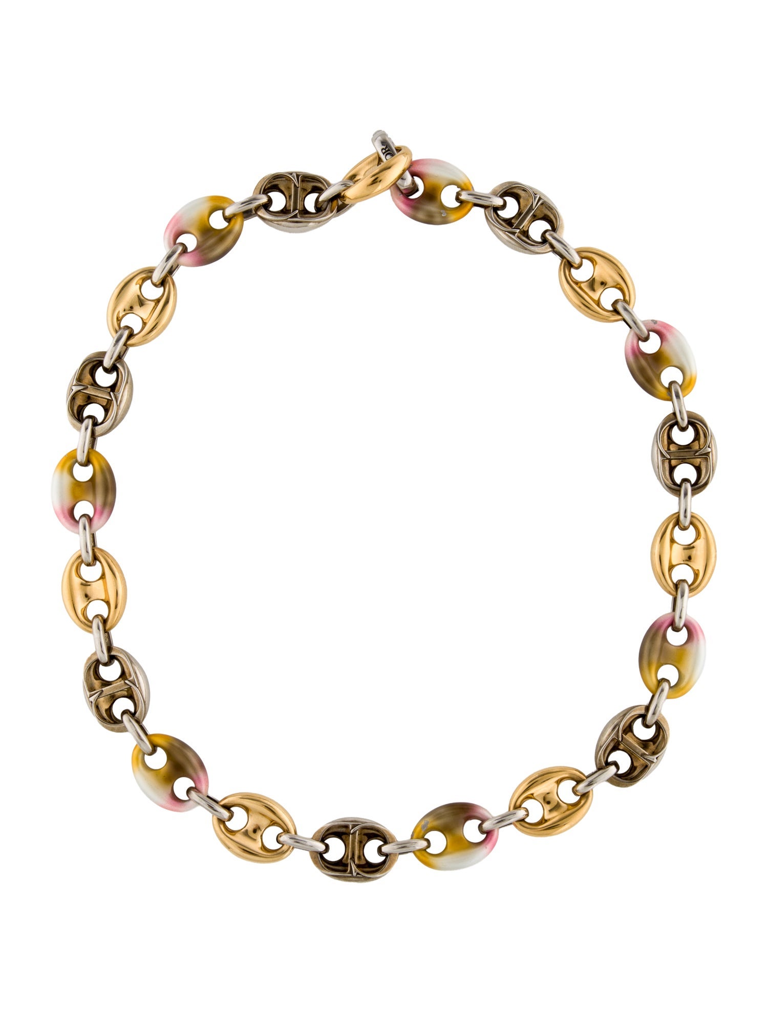Christian Dior Enamel Choker Necklace