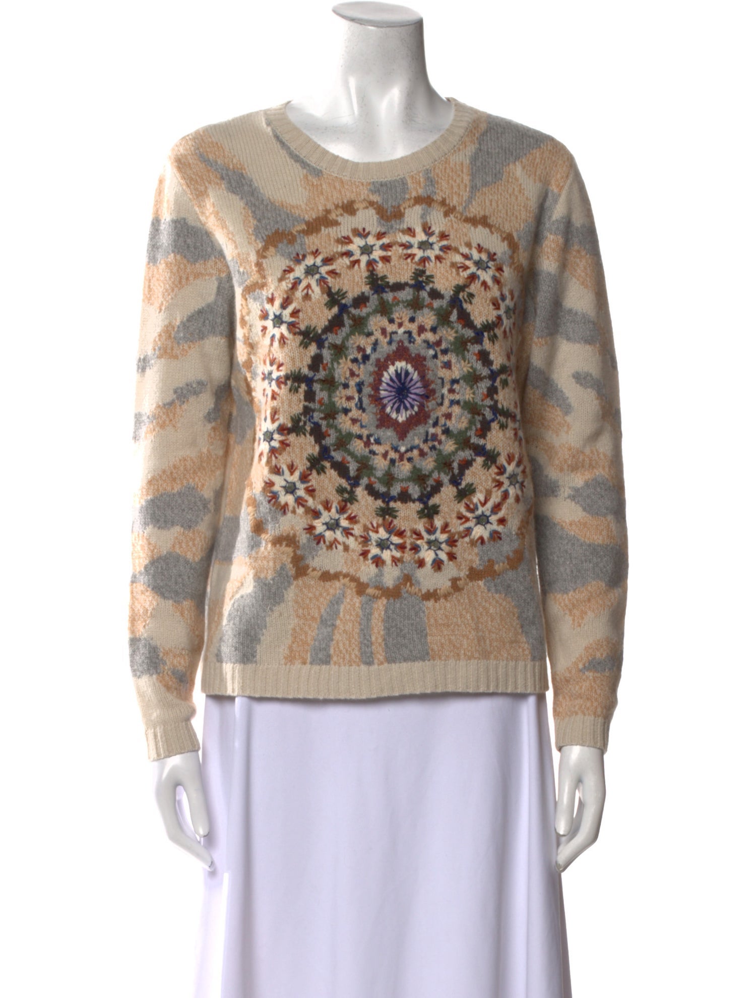 Christian Dior Cashmere Printed Sweater
