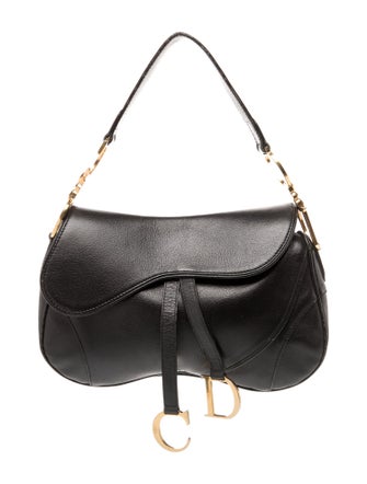 Christian Dior Leather Saddle