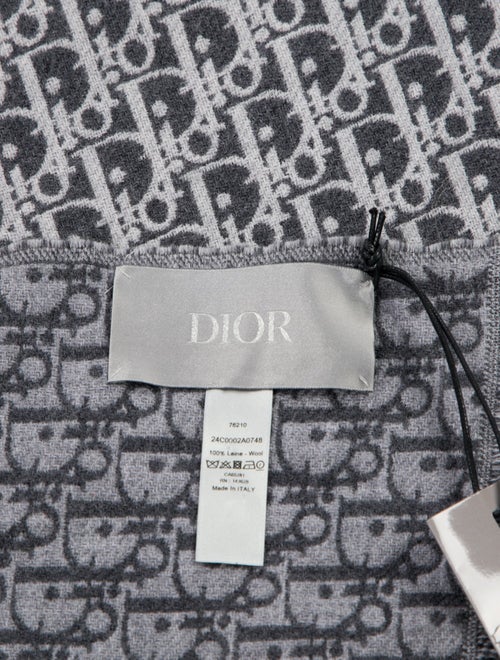 Christian Dior Oblique Throw Blanket