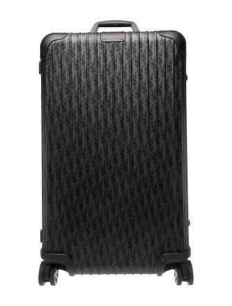 Dior x Rimowa Oblique Aluminum Carry-On Suitcase