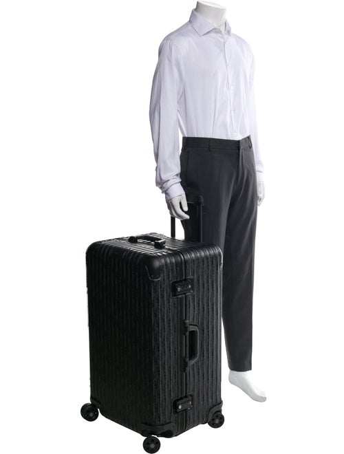 Dior x Rimowa Oblique Aluminum Carry-On Suitcase