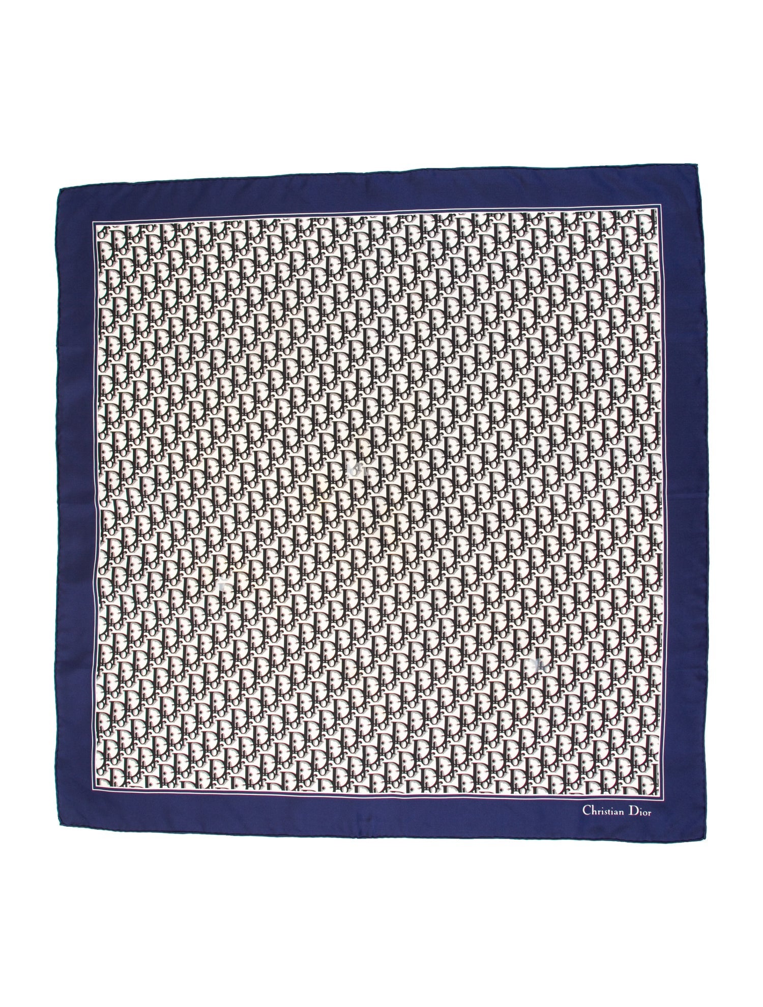 Christian Dior Silk Printed Scarf