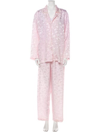 Christian Dior Printed Lace Trim Embellishment Set