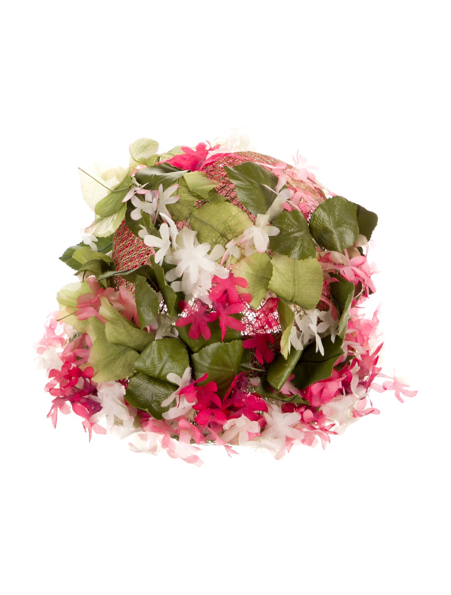 Christian Dior Vintage Chapeaux Floral Hat