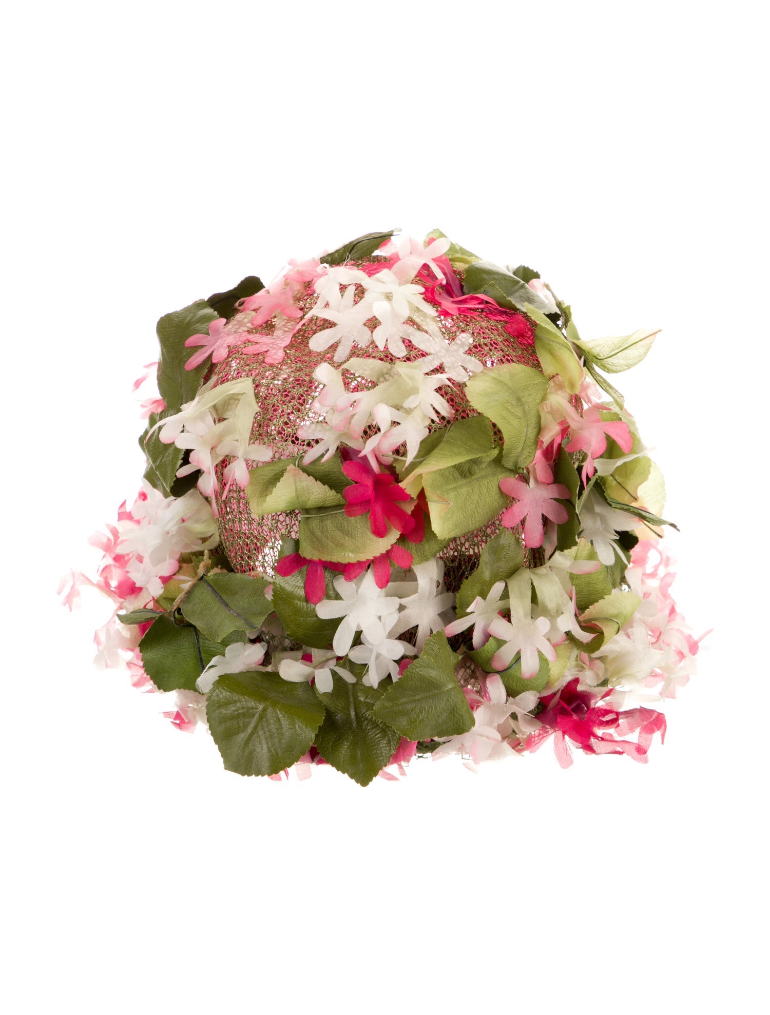 Christian Dior Vintage Chapeaux Floral Hat