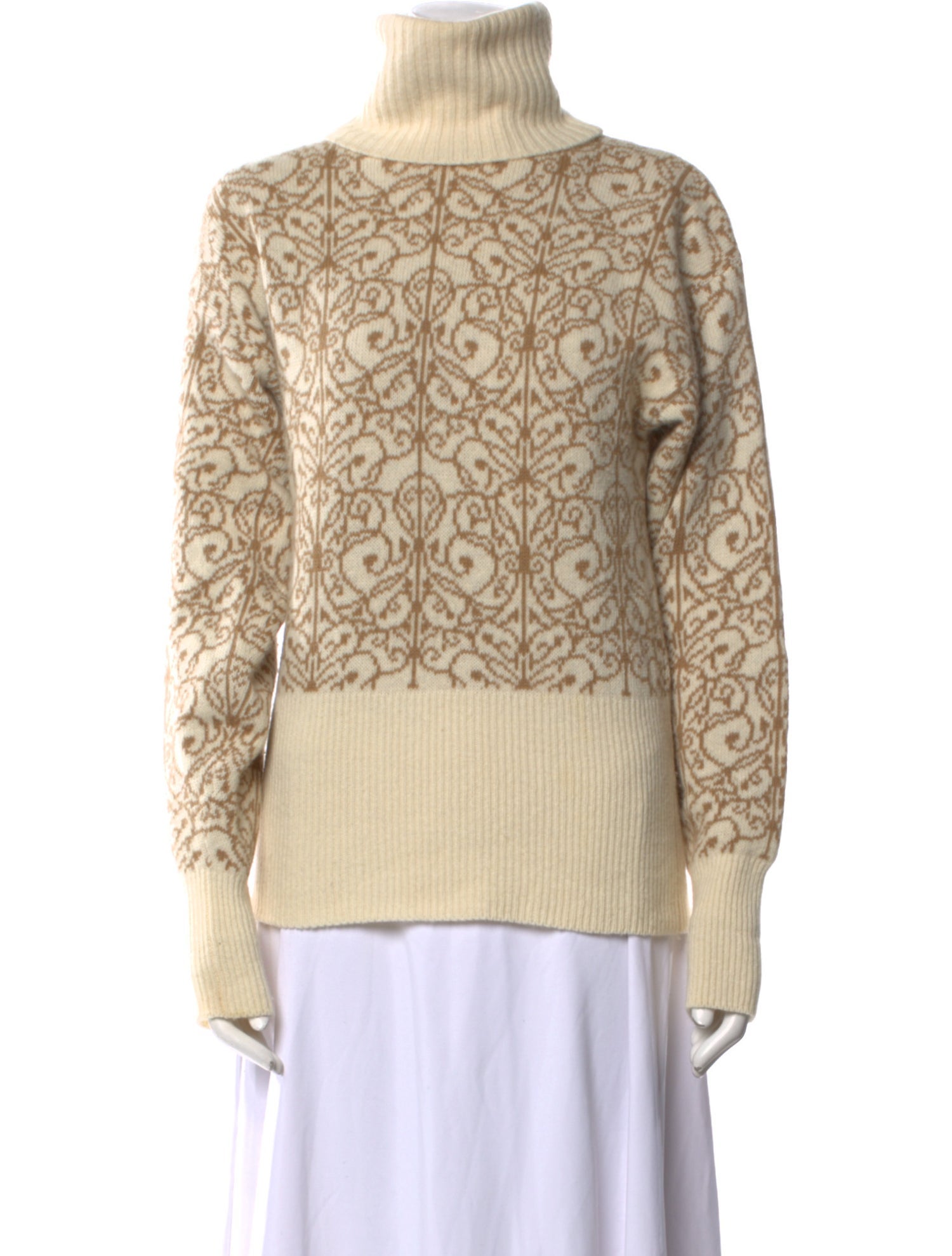 Christian Dior Lambswool Printed Sweater