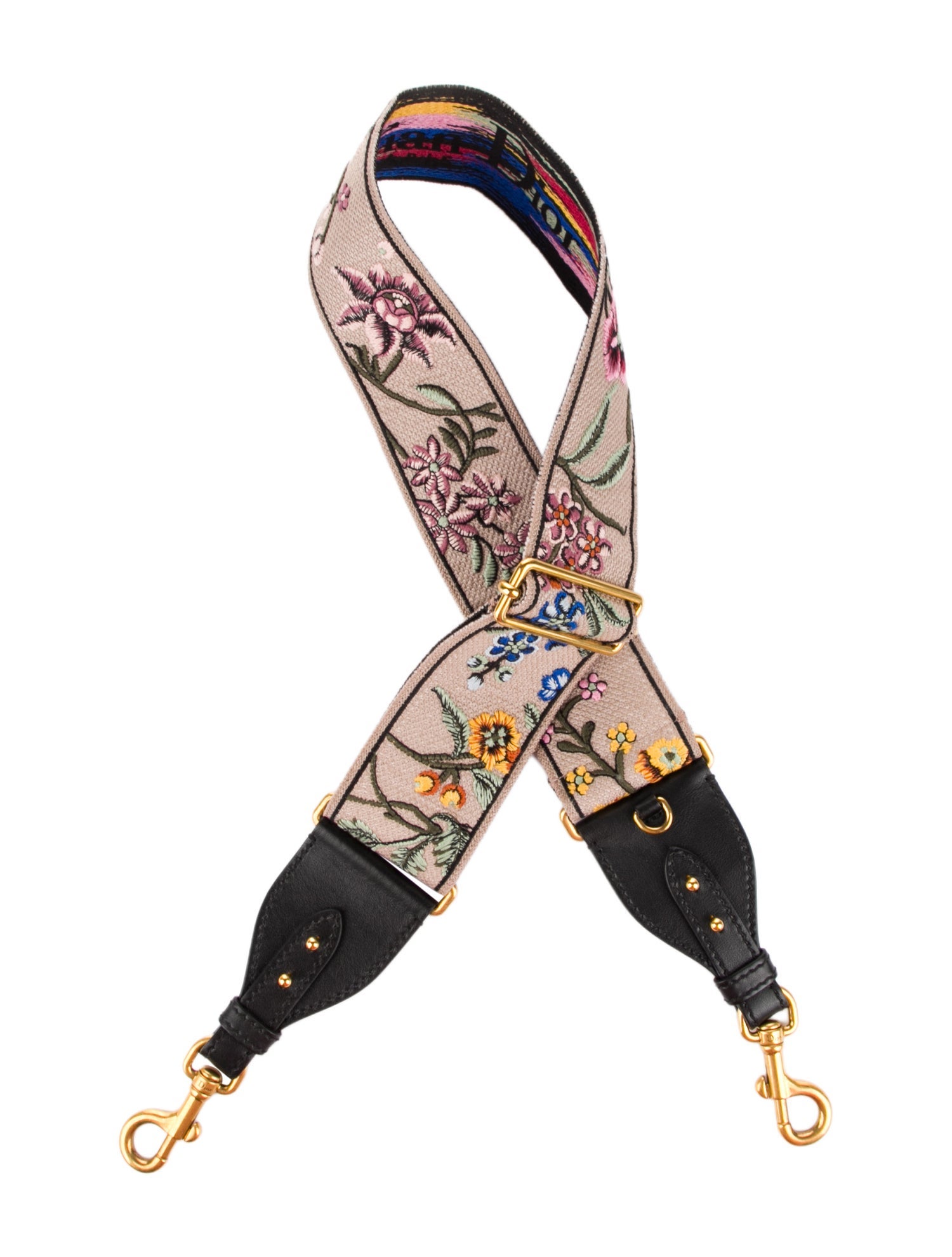 Christian Dior Floral Bag Strap