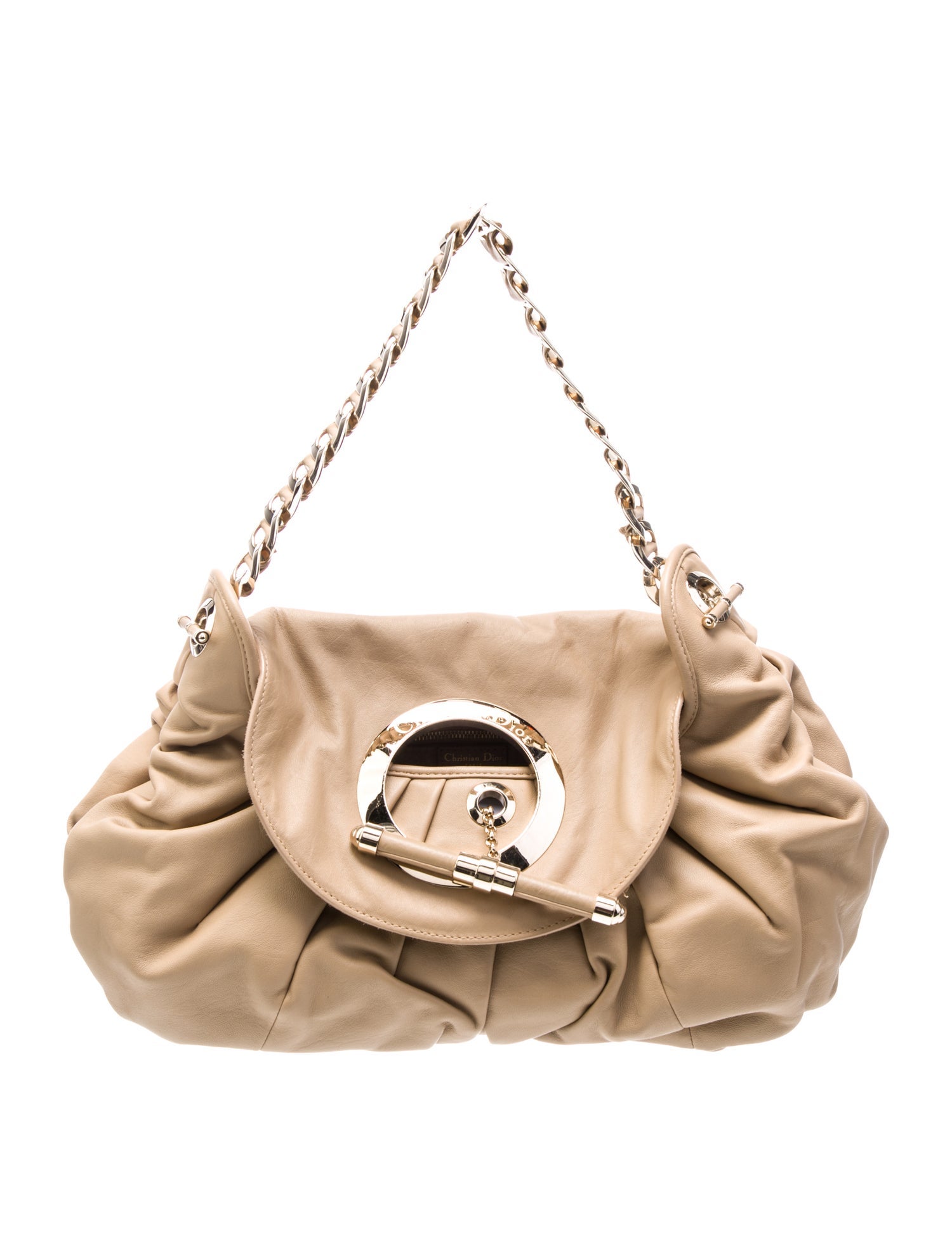 Christian Dior Leather Shoulder Bag