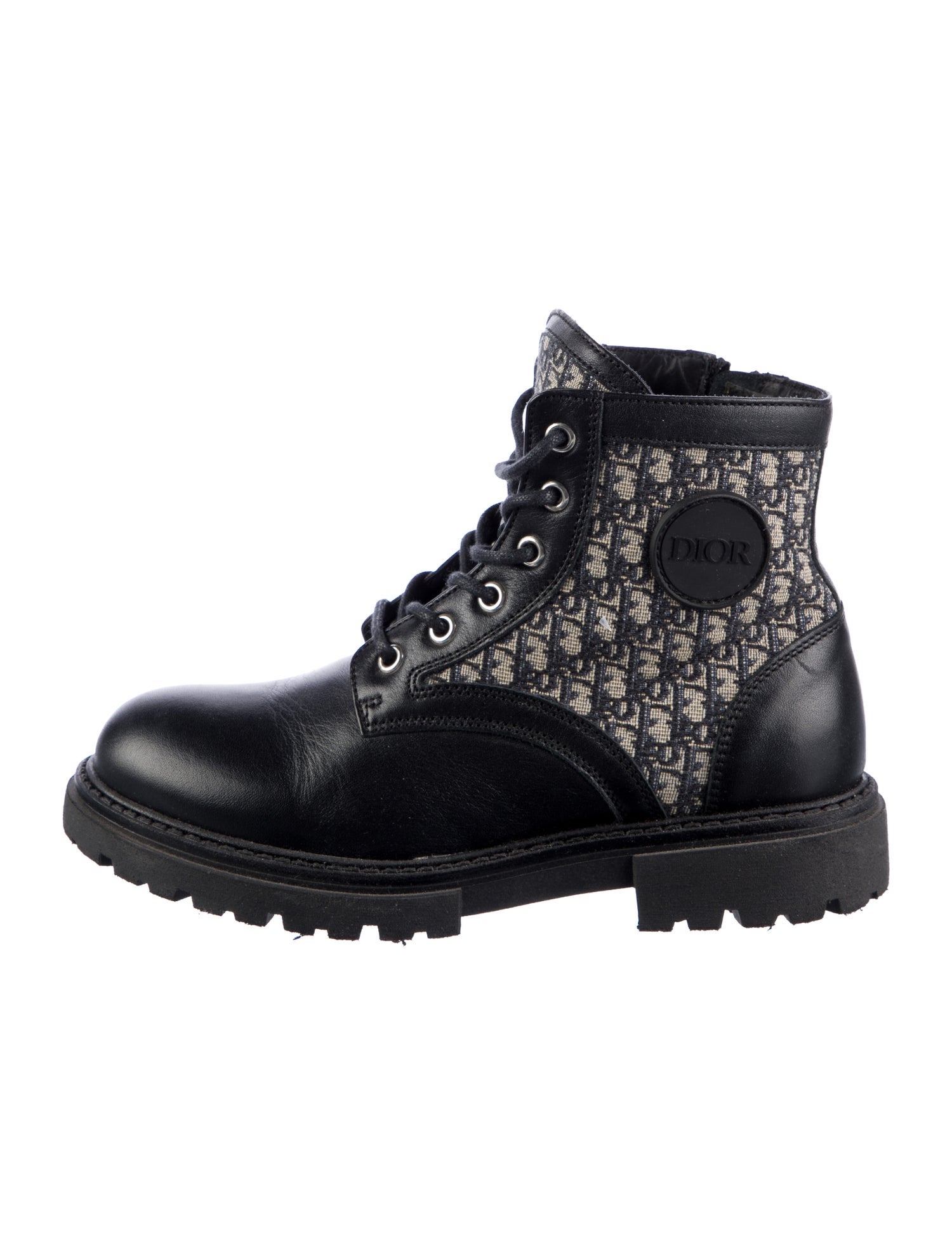 Christian Dior Boys Combat Boots