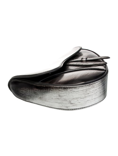 DIOR MEN Patent Leather Galaxy Saddle 2022