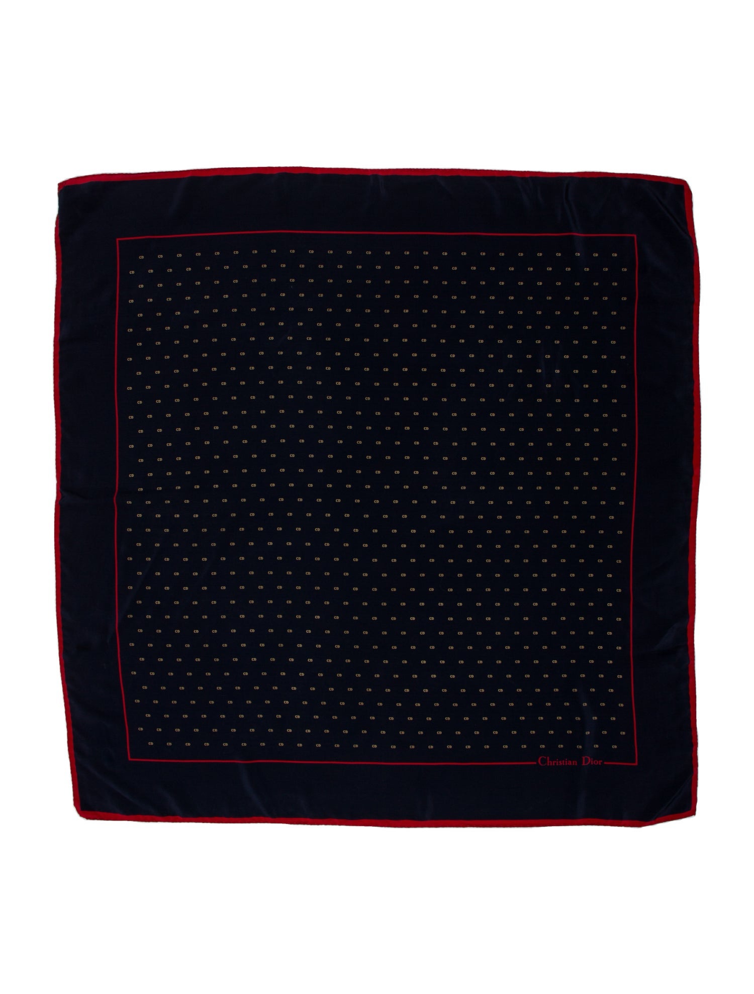 Christian Dior Silk Printed Scarf