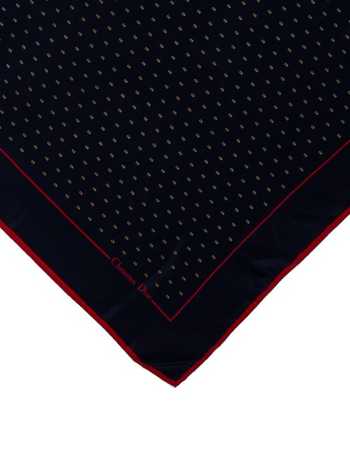 Christian Dior Silk Printed Scarf