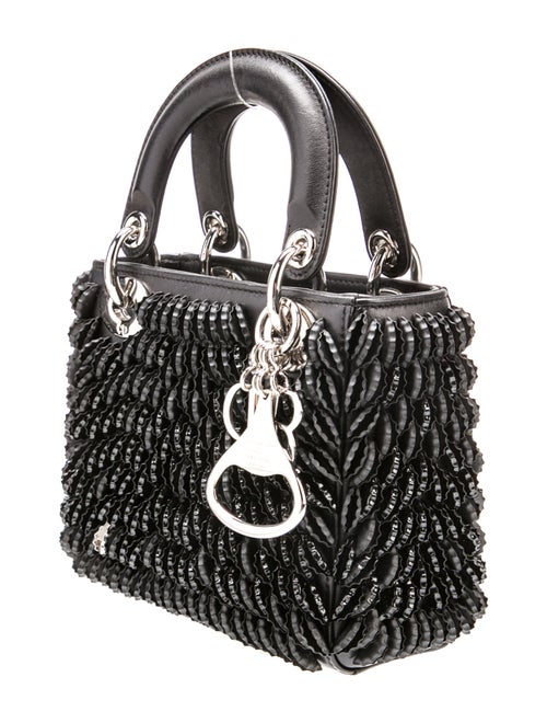 Christian Dior Leather Lady Dior Mini