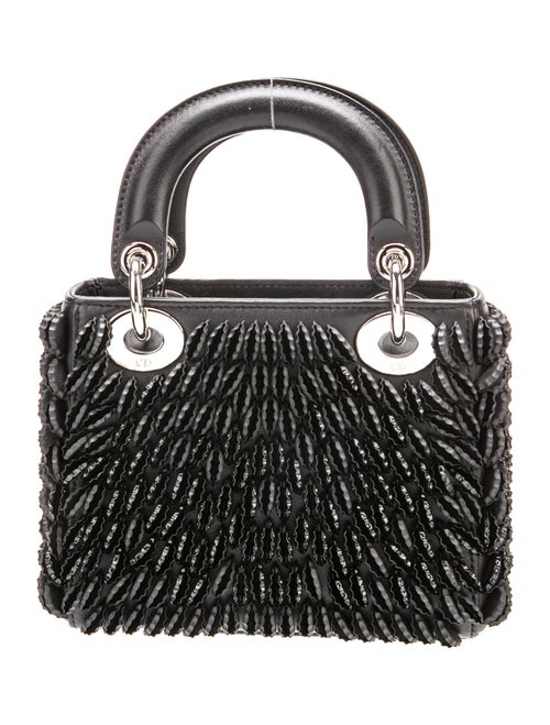 Christian Dior Leather Lady Dior Mini