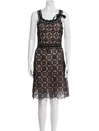 Christian Dior Wool Knee-Length Dress