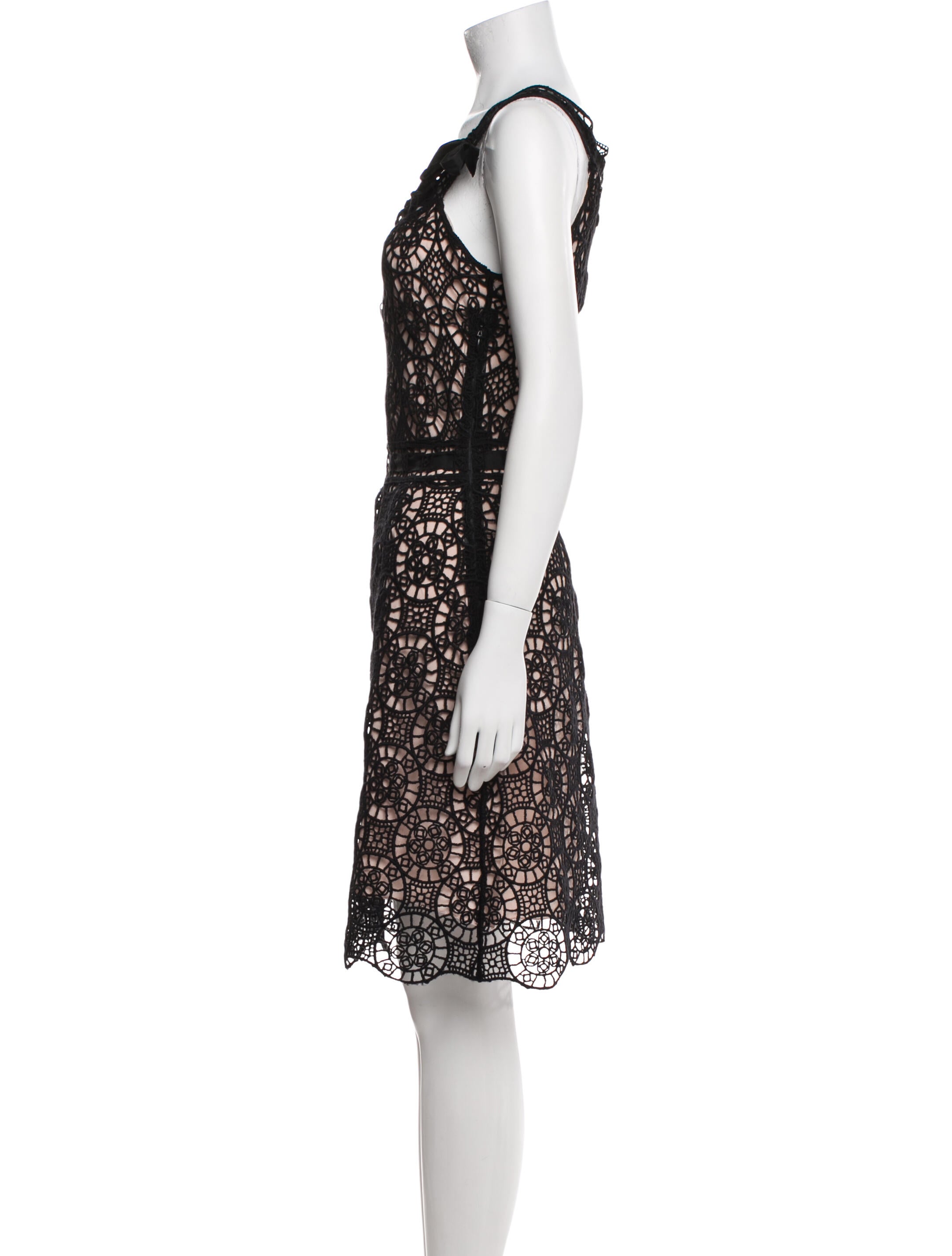 Christian Dior Wool Knee-Length Dress