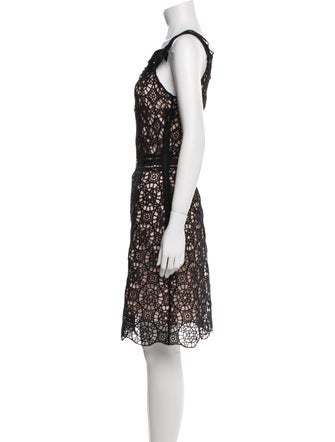 Christian Dior Wool Knee-Length Dress