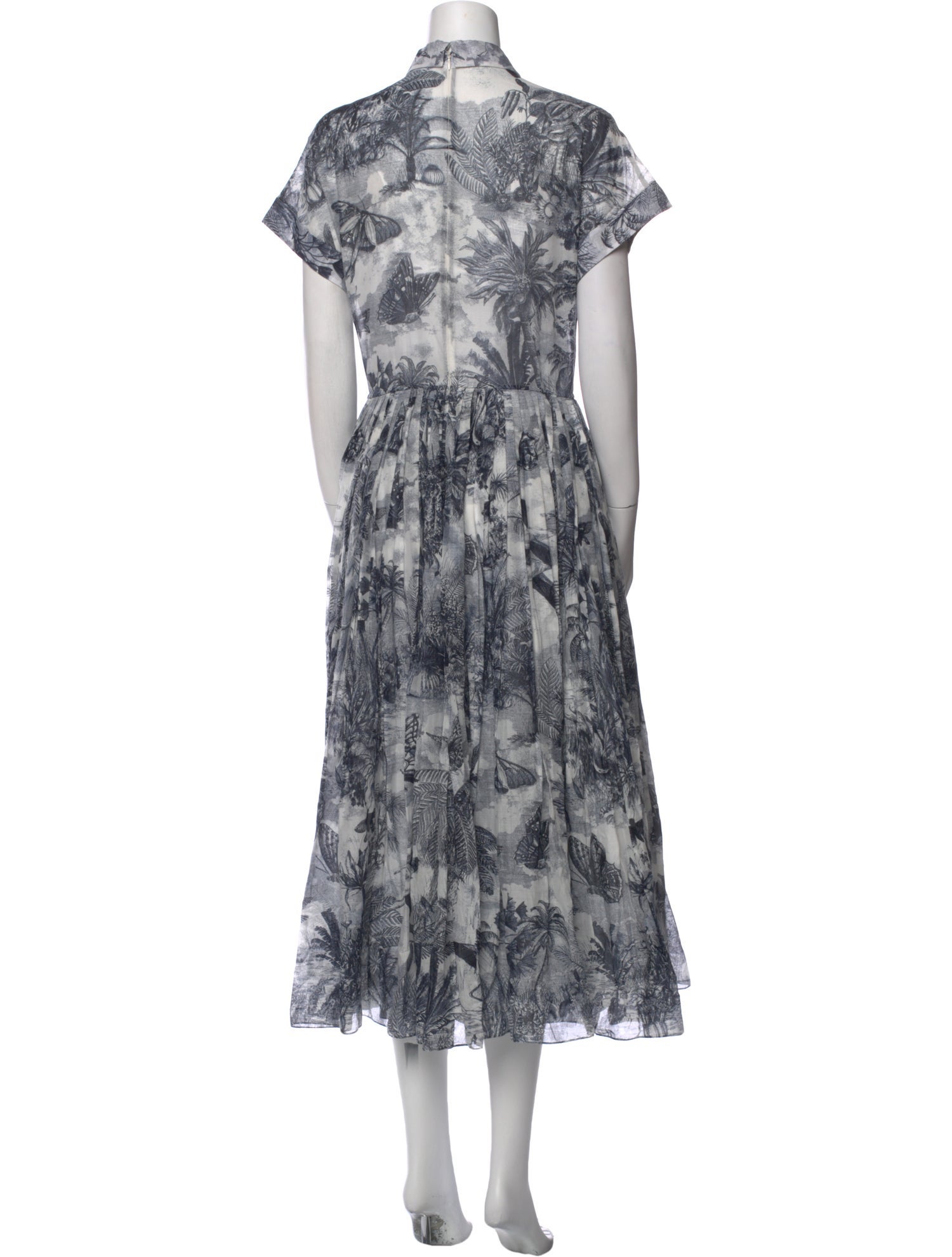 Christian Dior Printed Long Dress