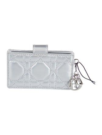 Christian Dior 2023 Jasmine Card Holder Wallet
