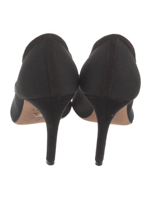 Christian Dior Mesh Crystal Embellishments Pumps