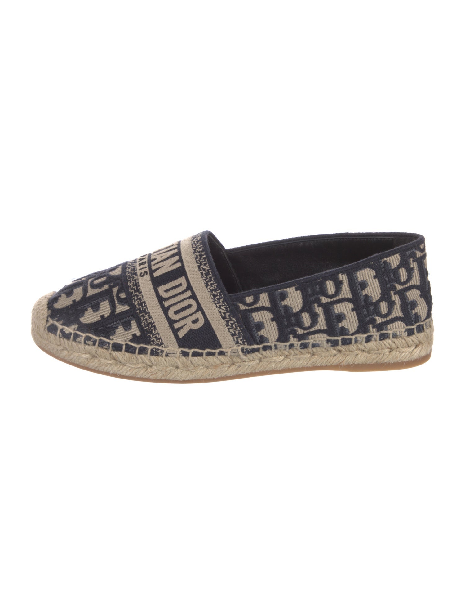 Christian Dior Canvas Printed Espadrilles