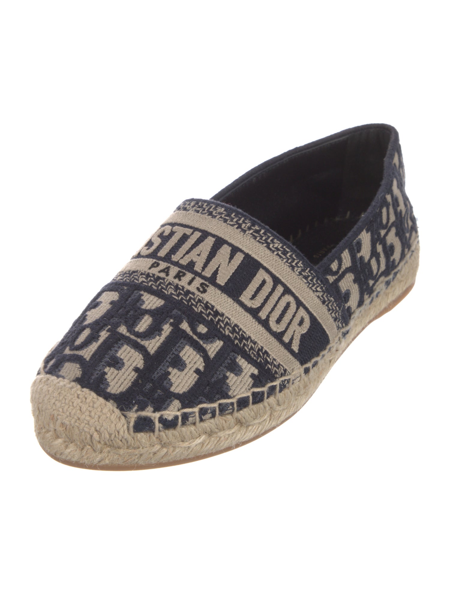 Christian Dior Canvas Printed Espadrilles