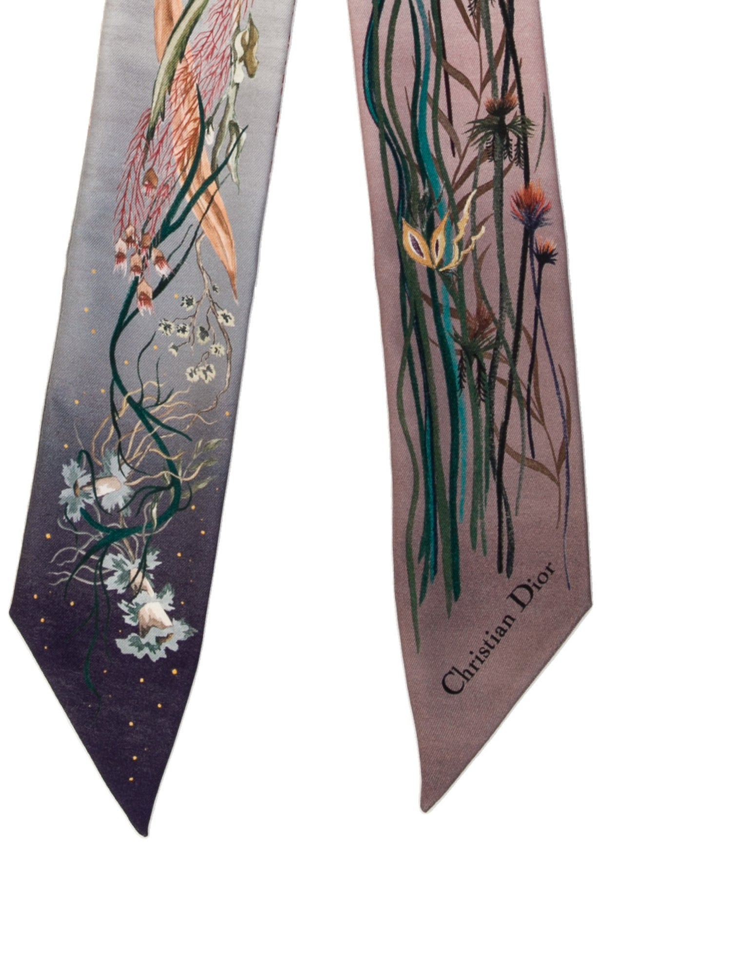 Christian Dior Silk Printed Scarf