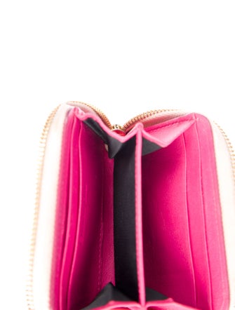 Christian Dior 2012 Zip Coin Pouch Compact Wallet