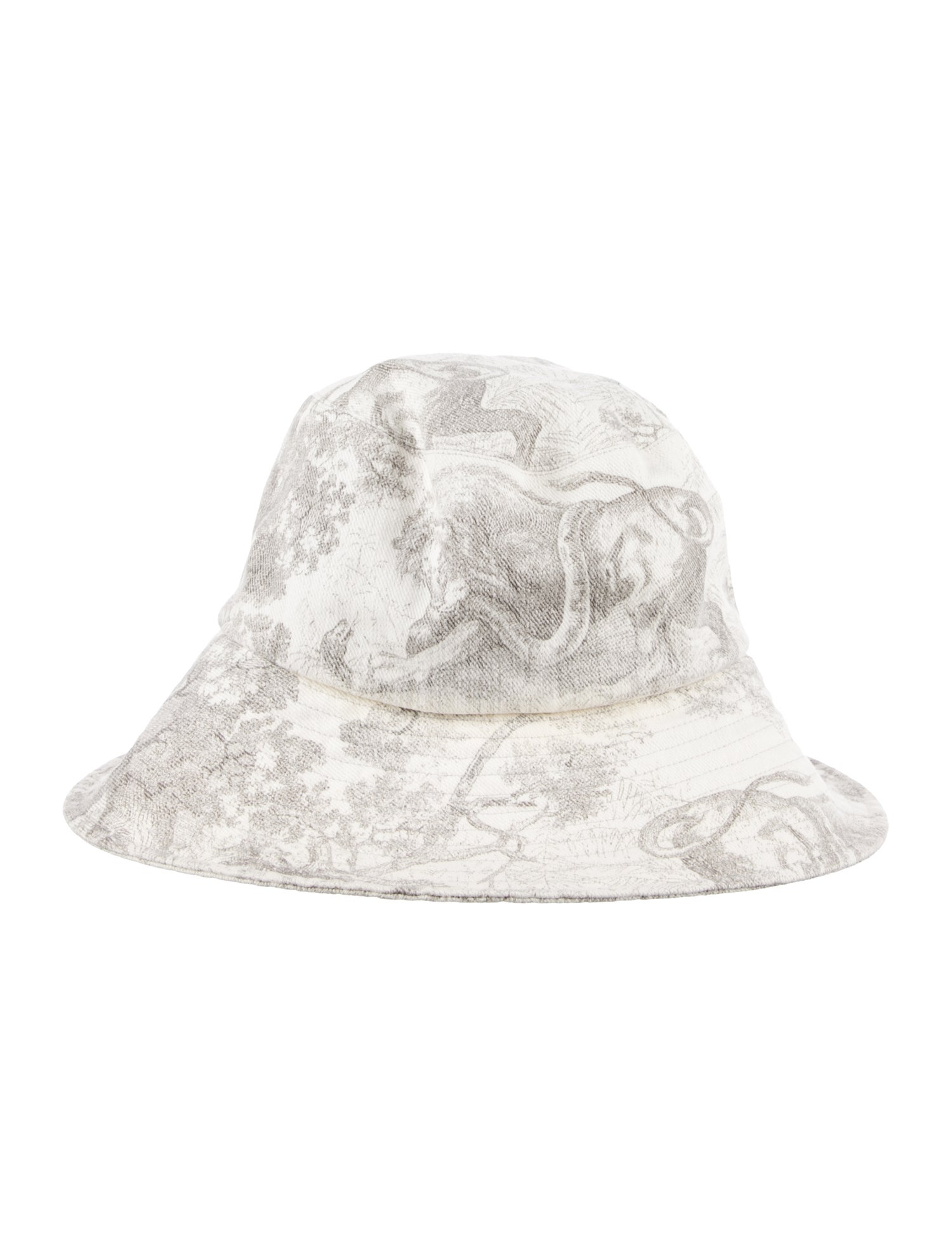 Christian Dior Toile De Jouy Bucket Hat