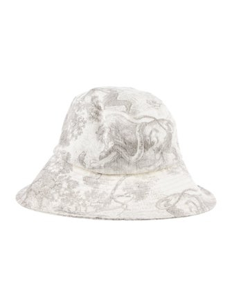 Christian Dior Toile De Jouy Bucket Hat
