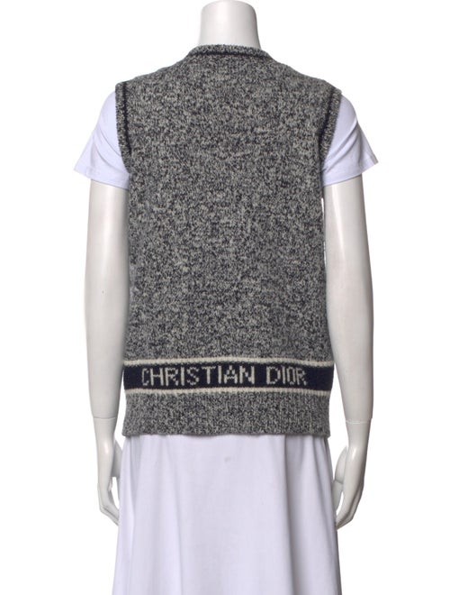 Christian Dior Wool Printed Sweater