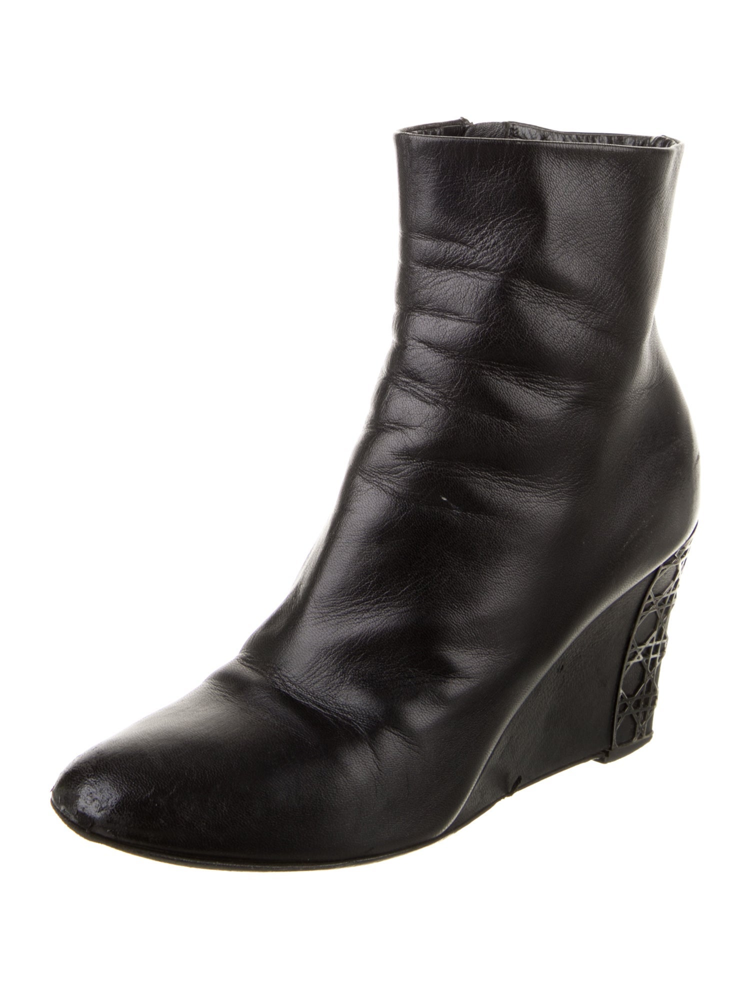 Christian Dior Leather Boots