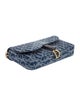 Christian Dior Denim Clutch