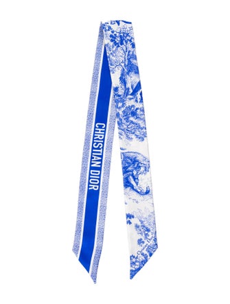 Christian Dior Silk Printed Bandeau