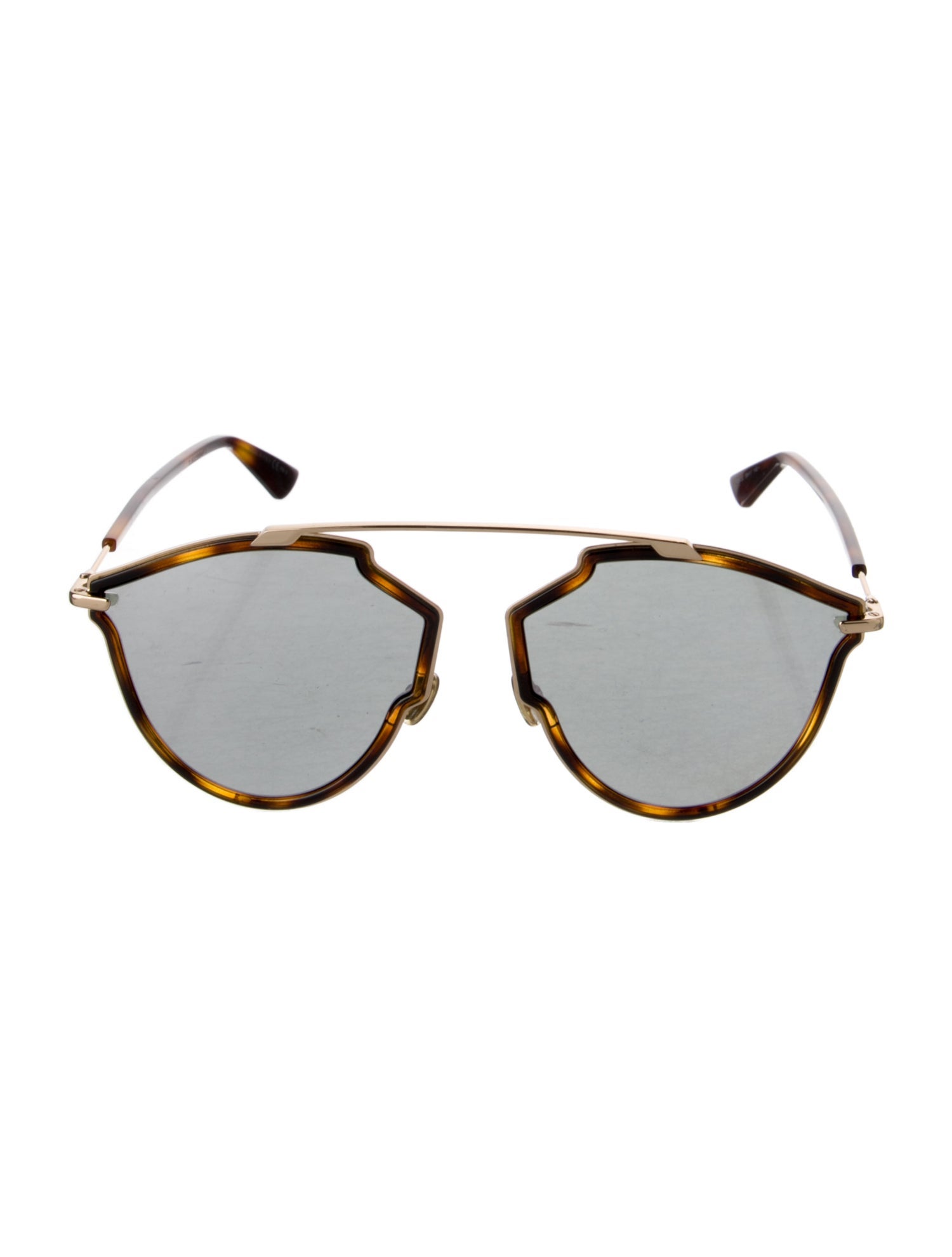 Christian Dior Aviator Tinted Sunglasses