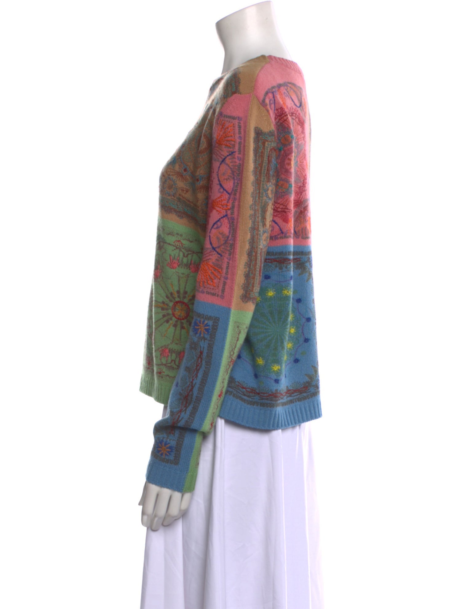 Christian Dior Wool Printed Sweater