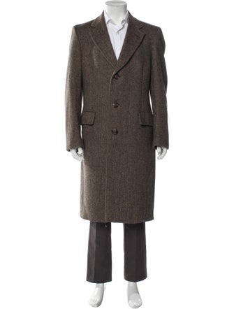 Christian Dior Printed Overcoat